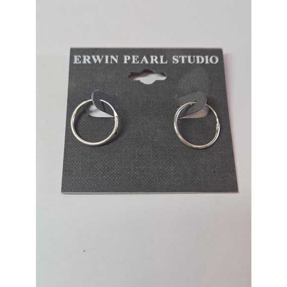 Erwin Pearl Studio Earrings Silver - Picture 1 of 3